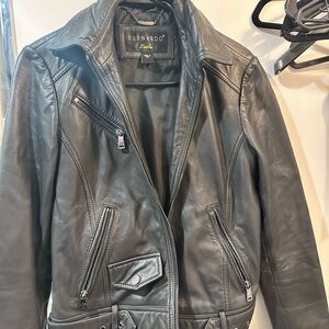 Bernardo Women's Black Leather Jacket